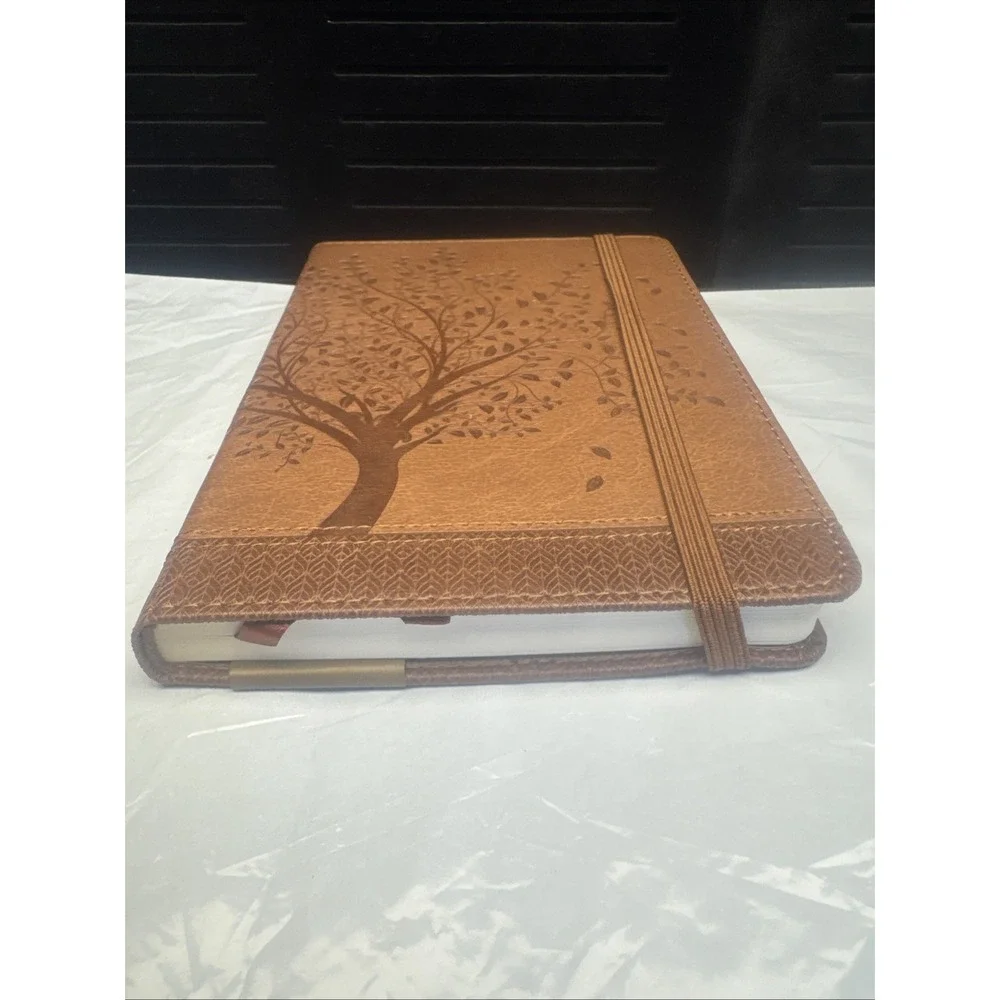 Tree of Life Journal (Vegan Leather‎ Notebook) Hardcover. Beautiful Book.
